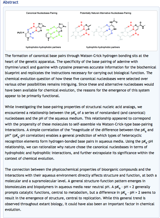 pKa of nucleobases